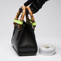 Gucci Black Leather Small Diana Tote Bag