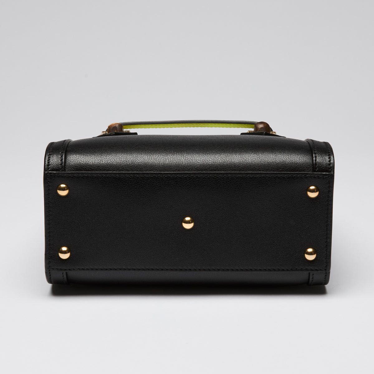 Gucci Black Leather Small Diana Tote Bag