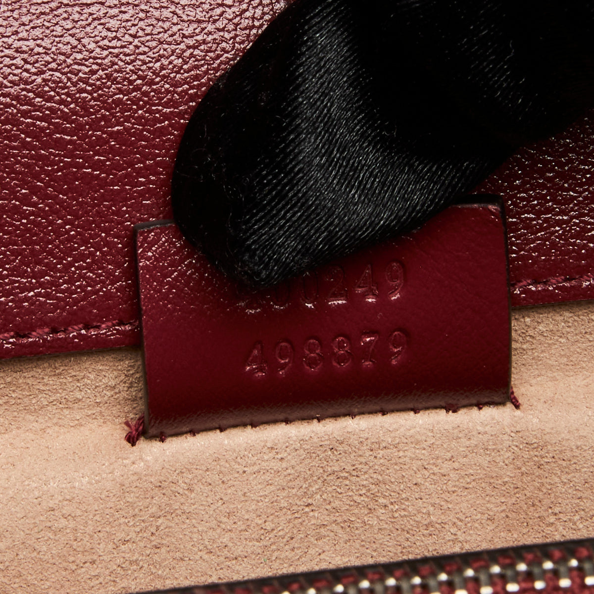 Gucci Black and White Tweed with Red Grained Leather Medium Dionysus Chain Shoulder Bag