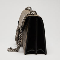 Gucci GG Supreme Canvas Monogram Dionysus Double Flap Bag