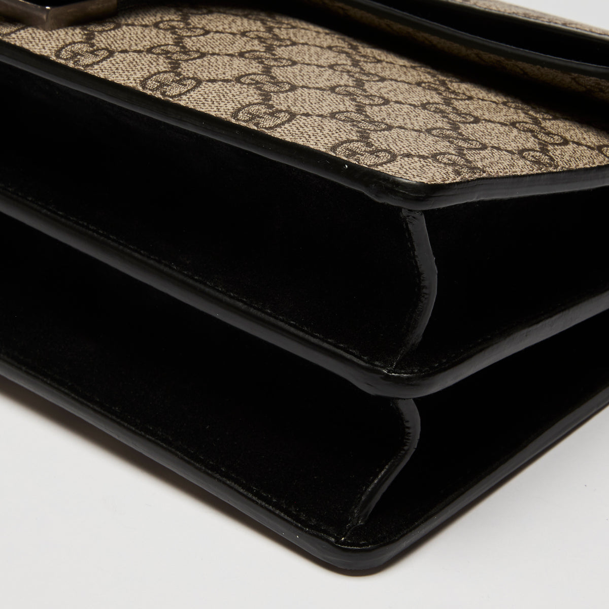 Gucci GG Supreme Canvas Monogram Dionysus Double Flap Bag