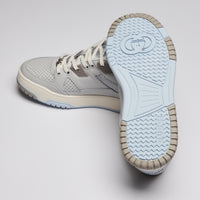 Gucci Powder Blue Panelled Low-Top Sneakers Size 36