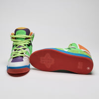 Mens Gucci Demetra Multicolor High-Top Sneakers Size 35