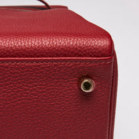 Hermes Rouge Garance Togo Leather Kelly 40