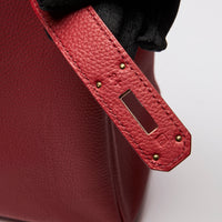 Hermes Rouge Garance Togo Leather Kelly 40