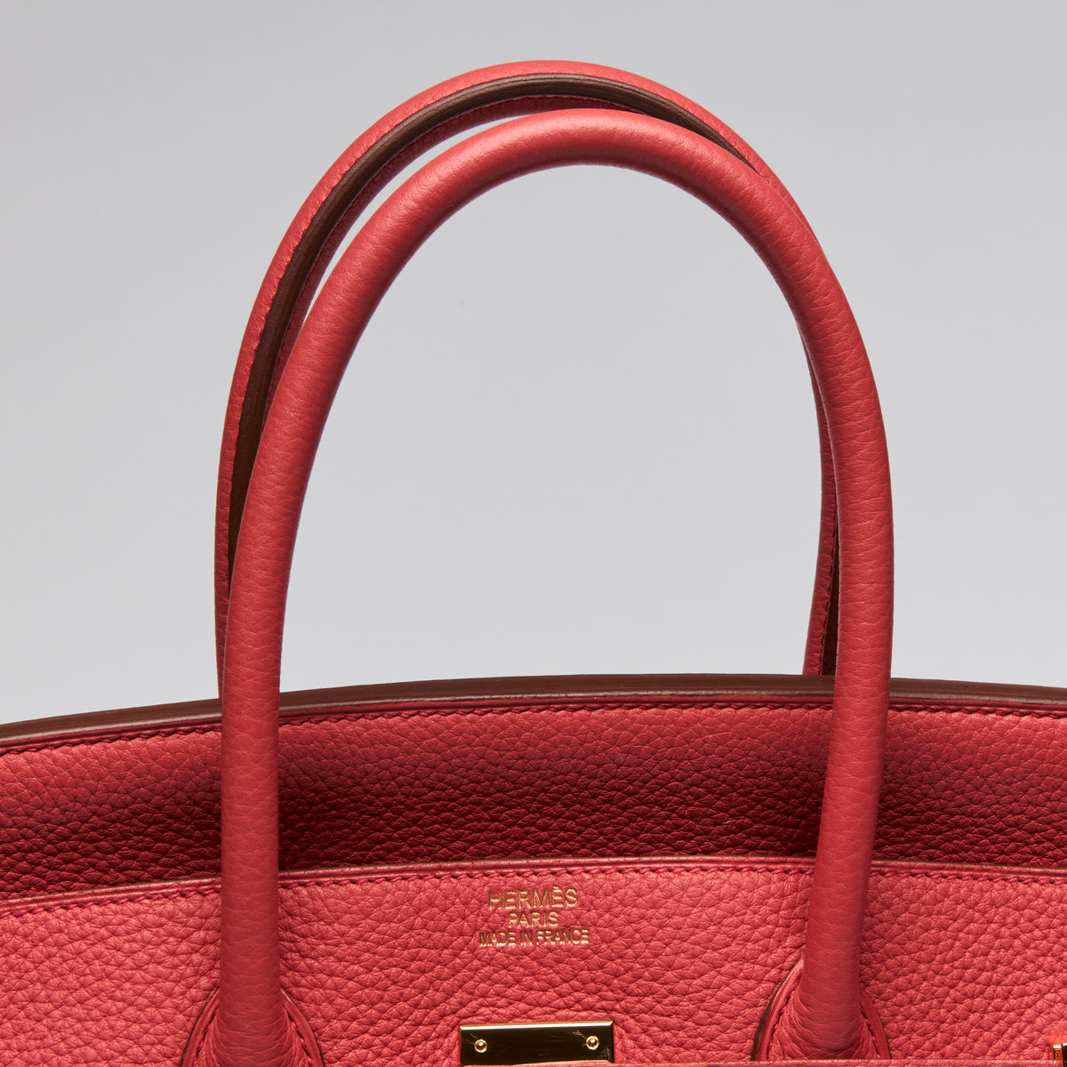 Hermes Bougainvillea Togo Leather Birkin 35 Bag