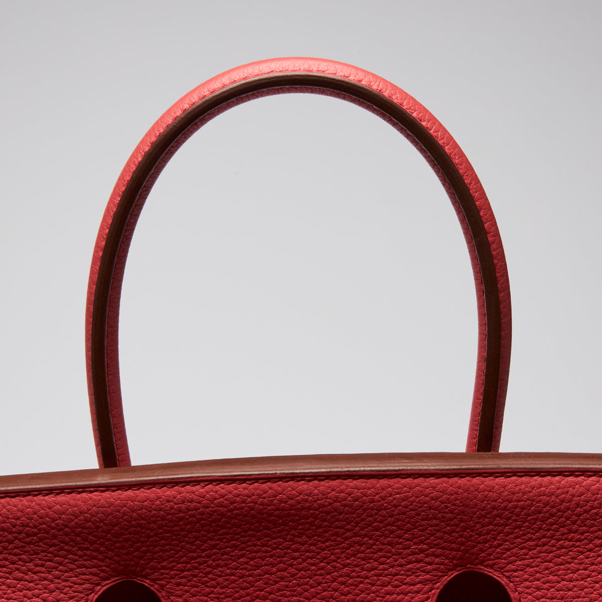 Hermes Bougainvillea Togo Leather Birkin 35 Bag