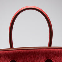 Hermes Bougainvillea Togo Leather Birkin 35 Bag