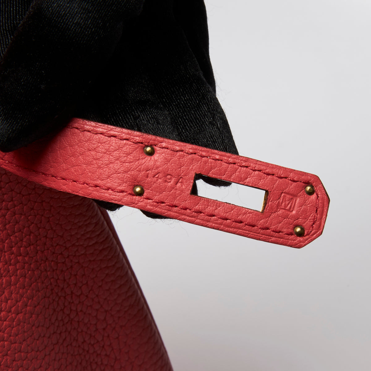 Hermes Bougainvillea Togo Leather Birkin 35 Bag