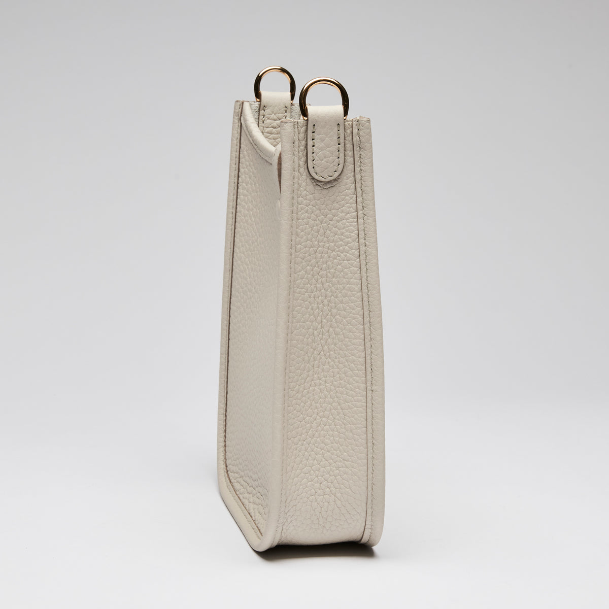 Hermes Beton Clemence Leather Mini Evelyne 16