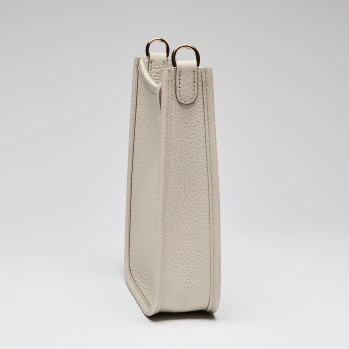 Hermes Beton Clemence Leather Mini Evelyne 16