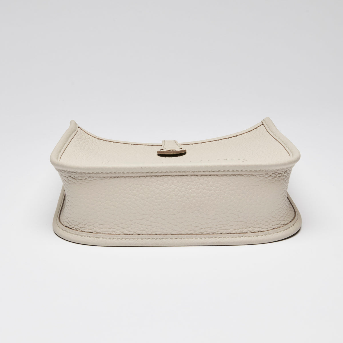 Hermes Beton Clemence Leather Mini Evelyne 16