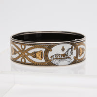 Hermes Enamel Bangle Bracelet