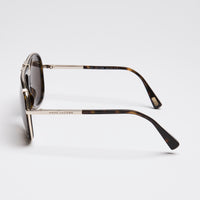 Marc Jacobs Tortoise and Silver Sunglasses