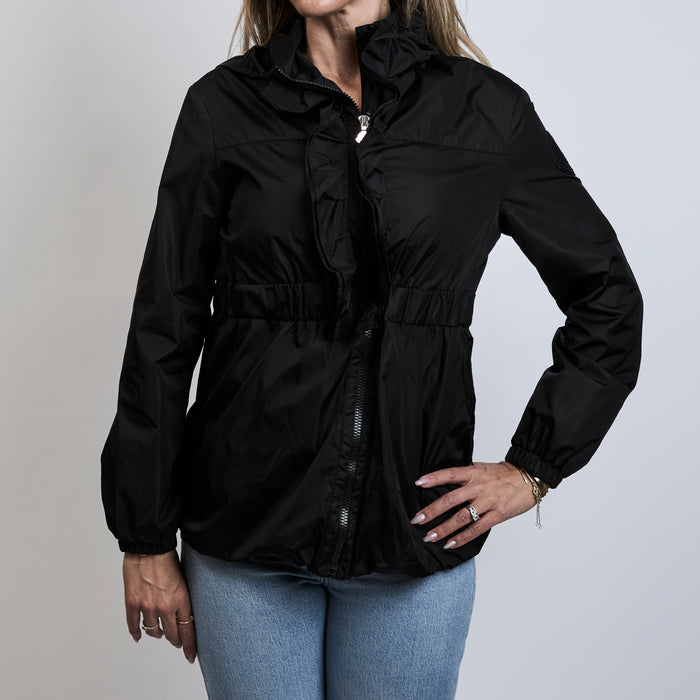 Moncler Black Nylon Jacket Size 14