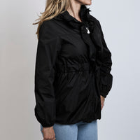 Moncler Black Nylon Jacket Size 14