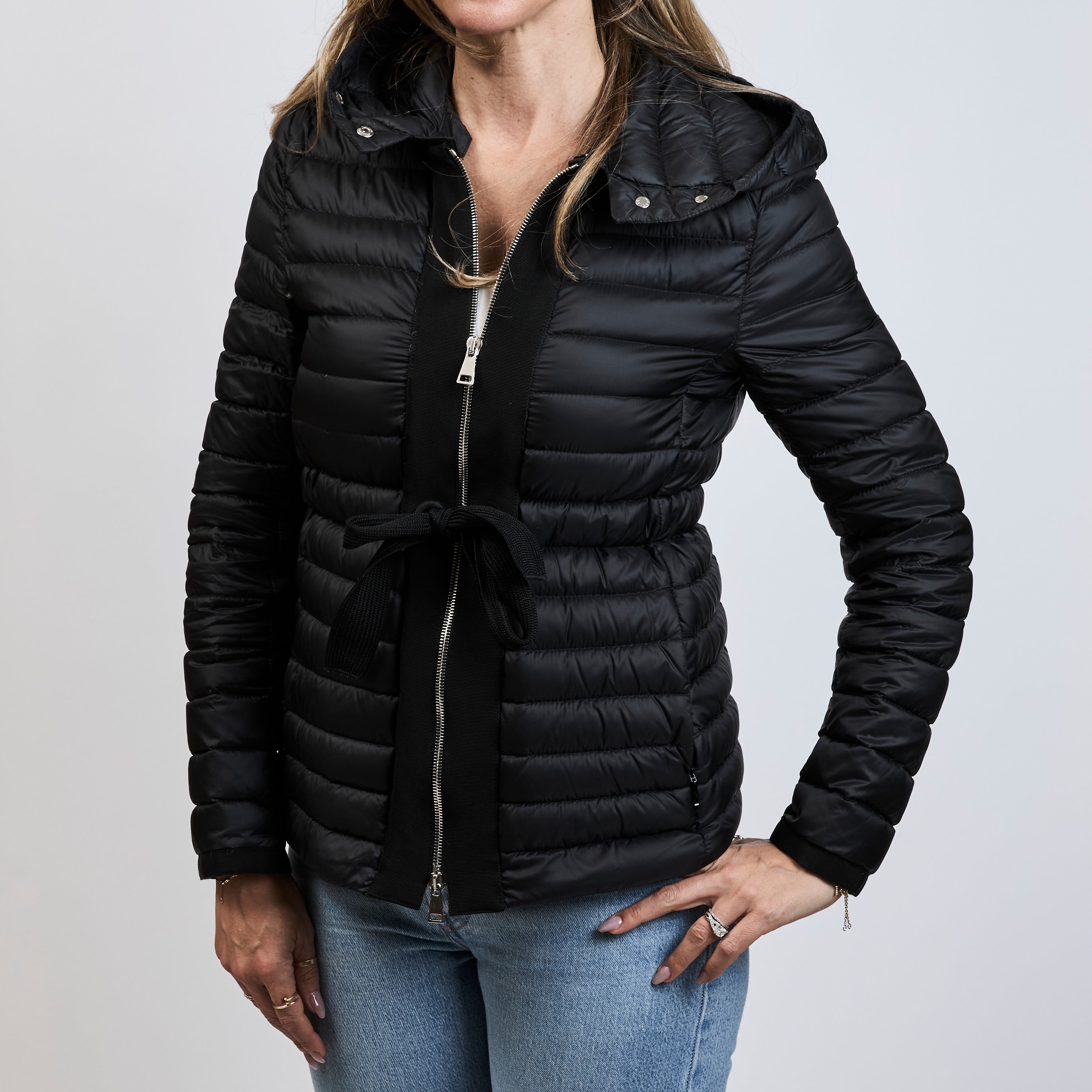 MONCLER ブラック チュニック Mサイズ Moncler Black Puffer Jacket Size 2 – LFC Ltd