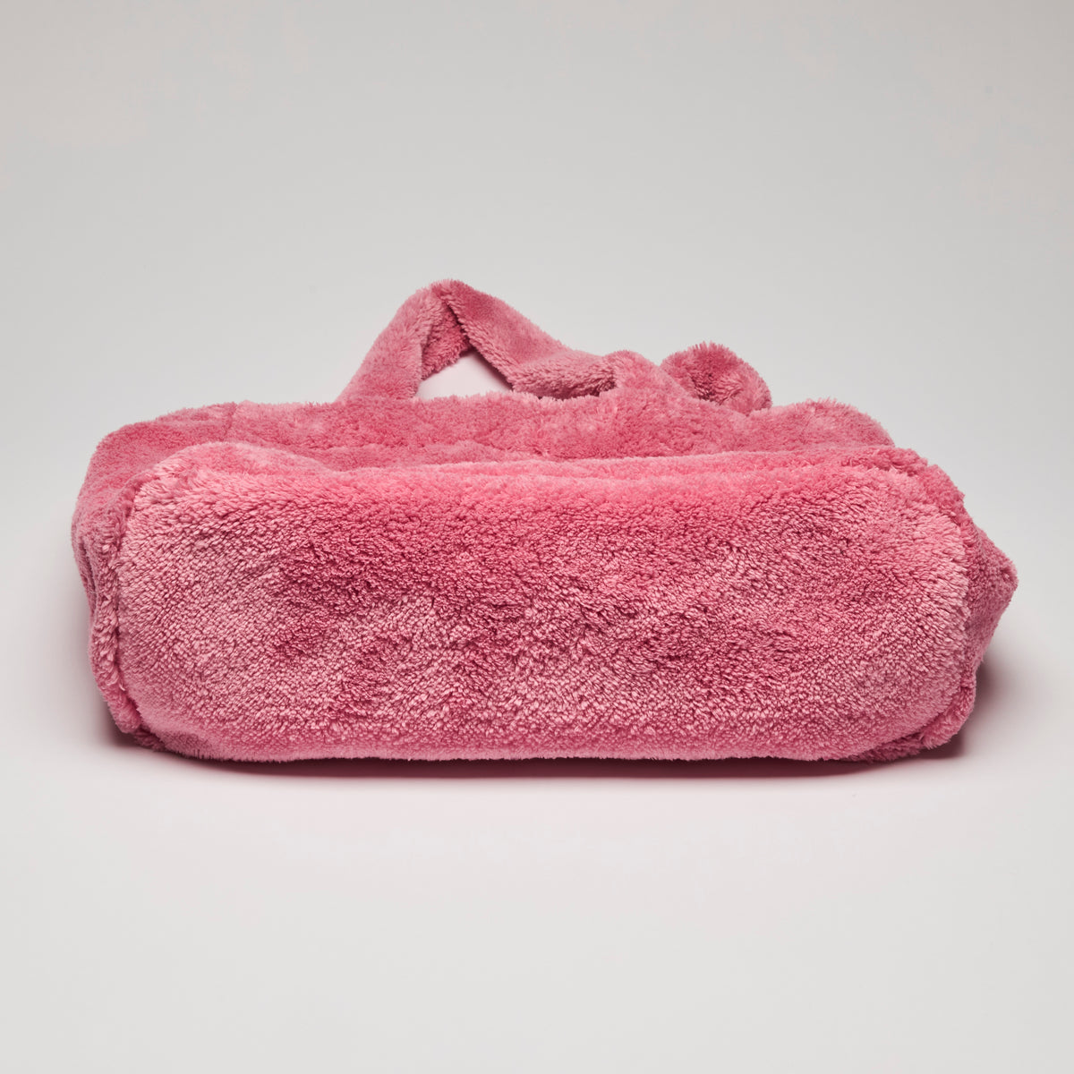 Prada Pink Spugna Terry Cloth Tote Bag