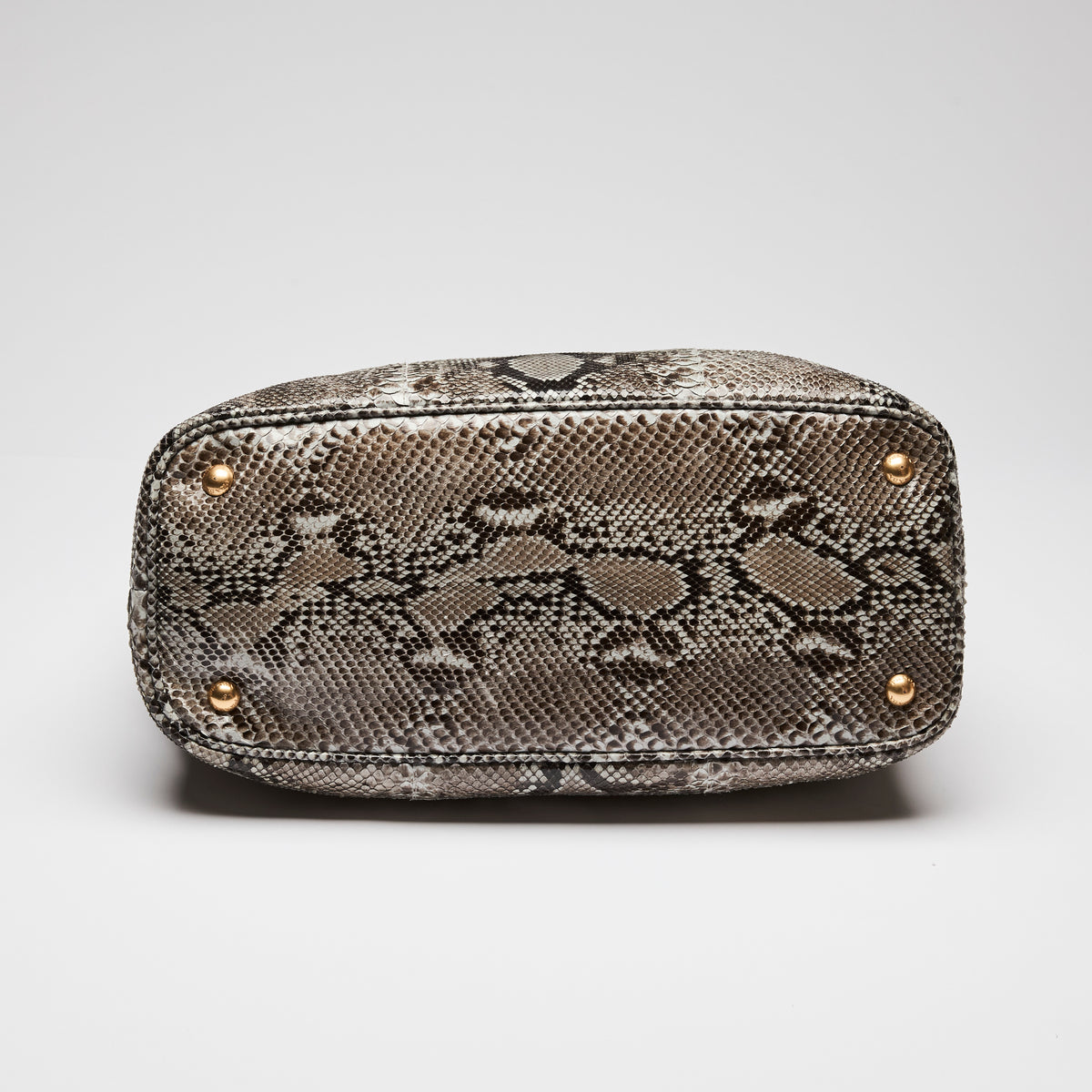 Prada Python Leather Handbag