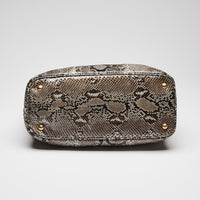 Prada Python Leather Handbag