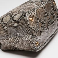 Prada Python Leather Handbag