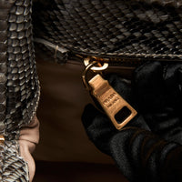 Prada Python Leather Handbag