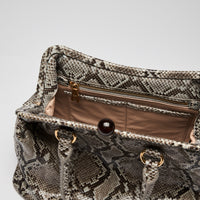 Prada Python Leather Handbag