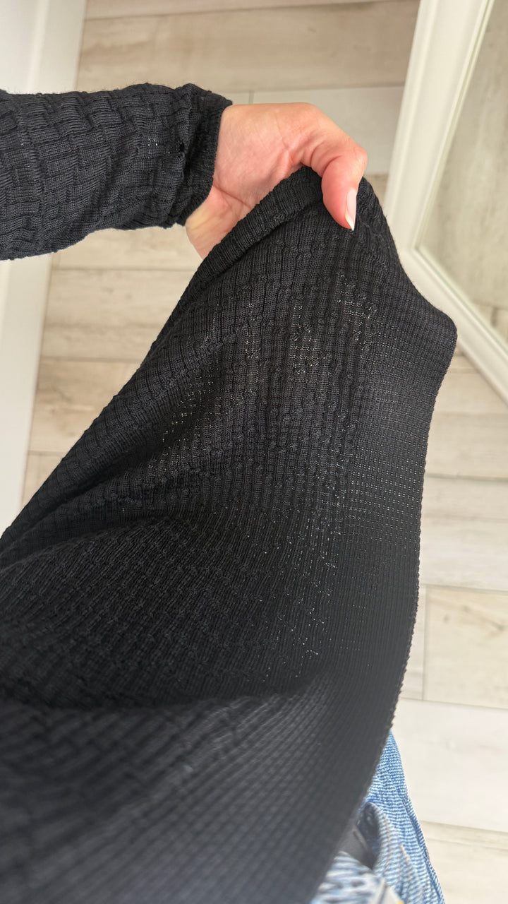 Missoni Black Knit Cardigan Size 38