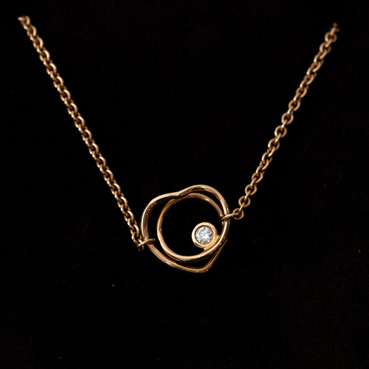 Hermes 18k Gold Vertige Coeur Bracelet