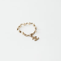 Pre-Loved Chanel™ Gold Chain and Pearl Bracelet