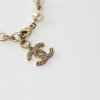 Pre-Loved Chanel™ Gold Chain and Pearl Bracelet