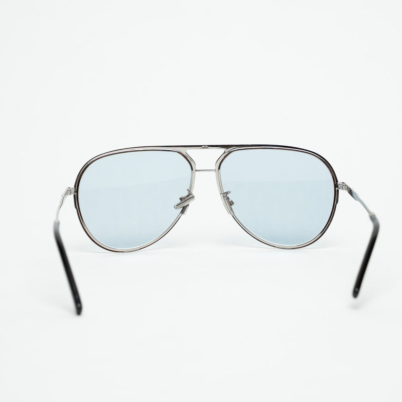 Dior Silver Aviator Dior Oblique Sunglasses