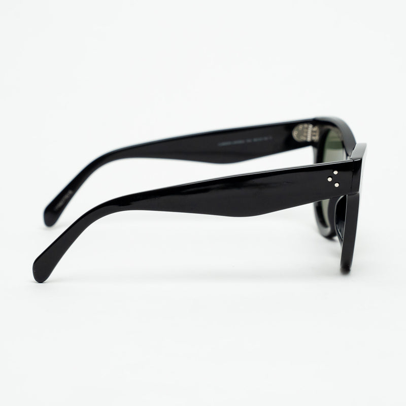 Celine Black Sunglasses with Tinted Lenses and Silver Details