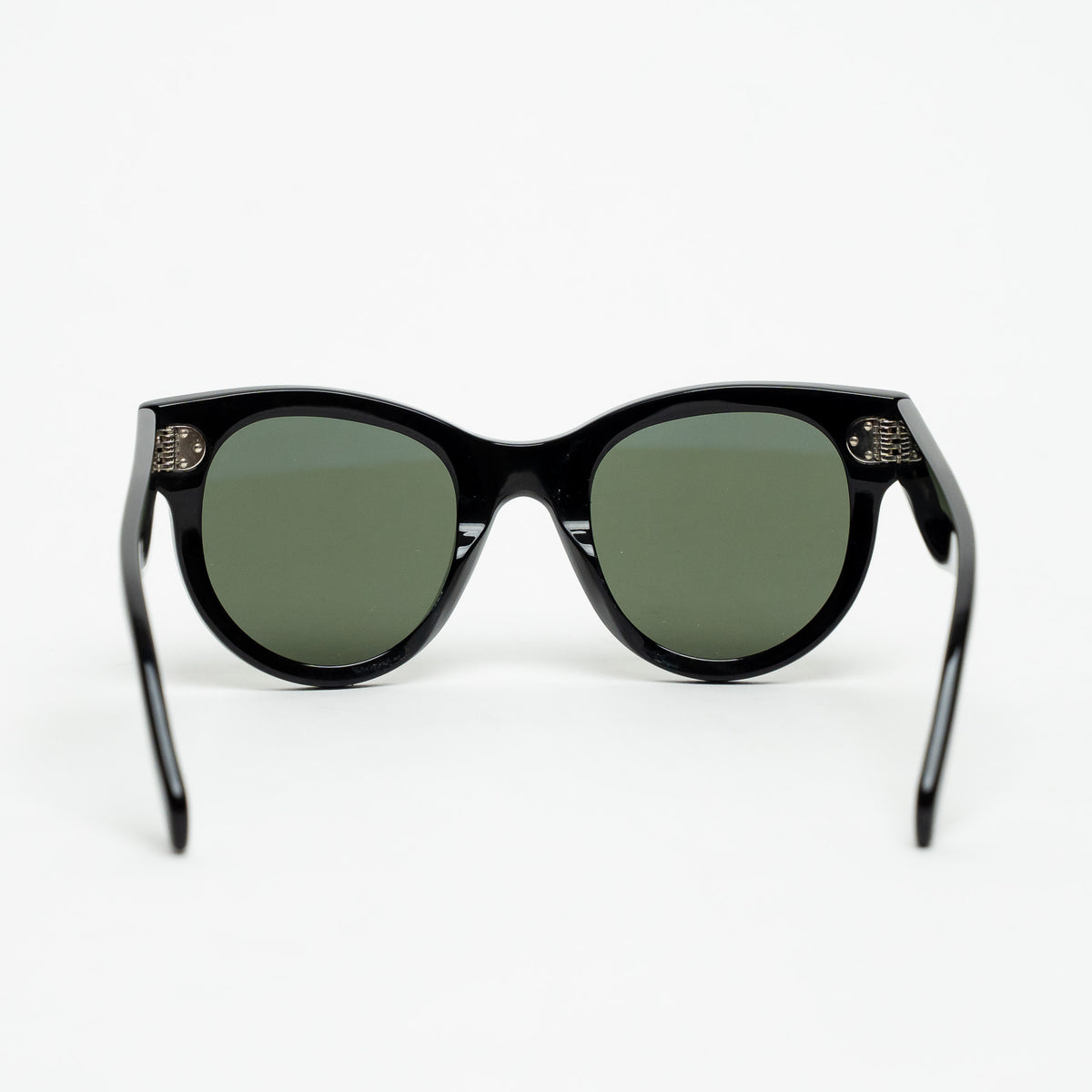 Celine Black Sunglasses with Tinted Lenses and Silver Details