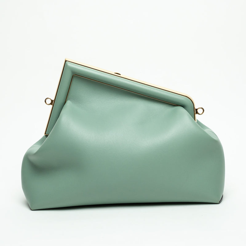 Fendi First Mint Green Nappa Leather Fendi First Bag Sz Medium