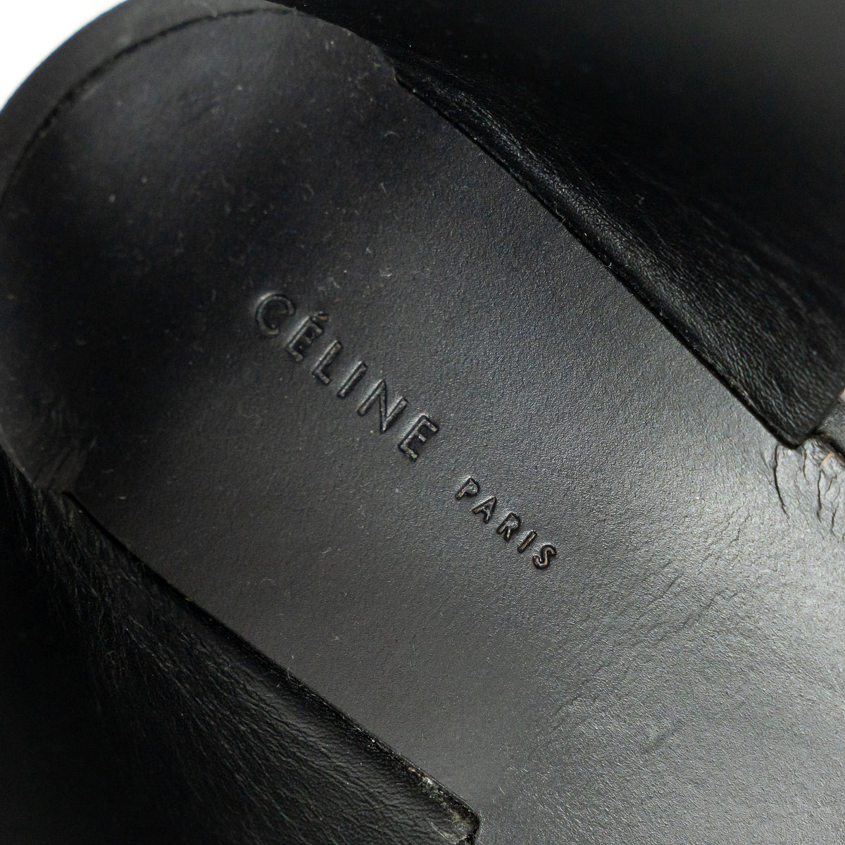 Celine Tan Calf Leather Ankle Strap Sandals Size 37