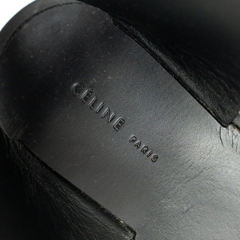 Celine Tan Calf Leather Ankle Strap Sandals Size 37