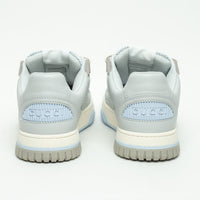 Gucci Light Blue Calfskin Leather Jones Sneakers Size 36