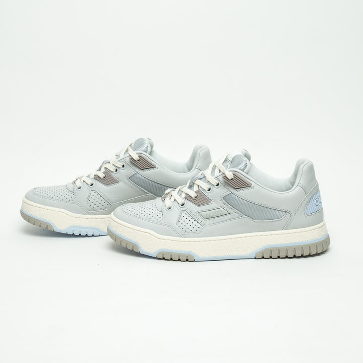 Gucci Light Blue Calfskin Leather Jones Sneakers Size 36