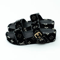 Louis Vuitton Monogram Corduroy Sandals Size 36