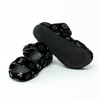 Louis Vuitton Monogram Corduroy Sandals Size 36