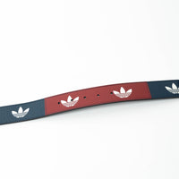 Gucci x Adidas Red & Blue GG Marmont Belt Size 85