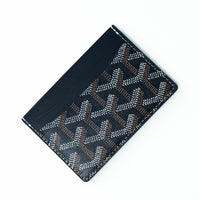 Goyard Black Goyardine Canvas Saint-Sulpice Card Wallet