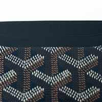 Goyard Black Goyardine Canvas Saint-Sulpice Card Wallet