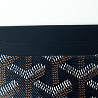 Goyard Black Goyardine Canvas Saint-Sulpice Card Wallet