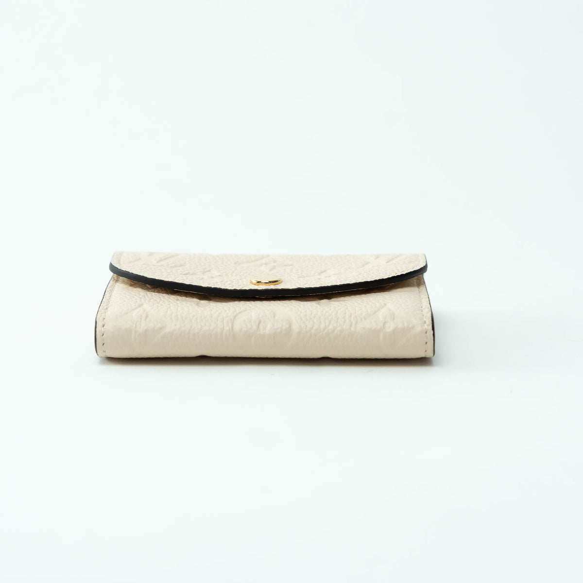Louis Vuitton Ivory Embossed Monogram Leather Wallet
