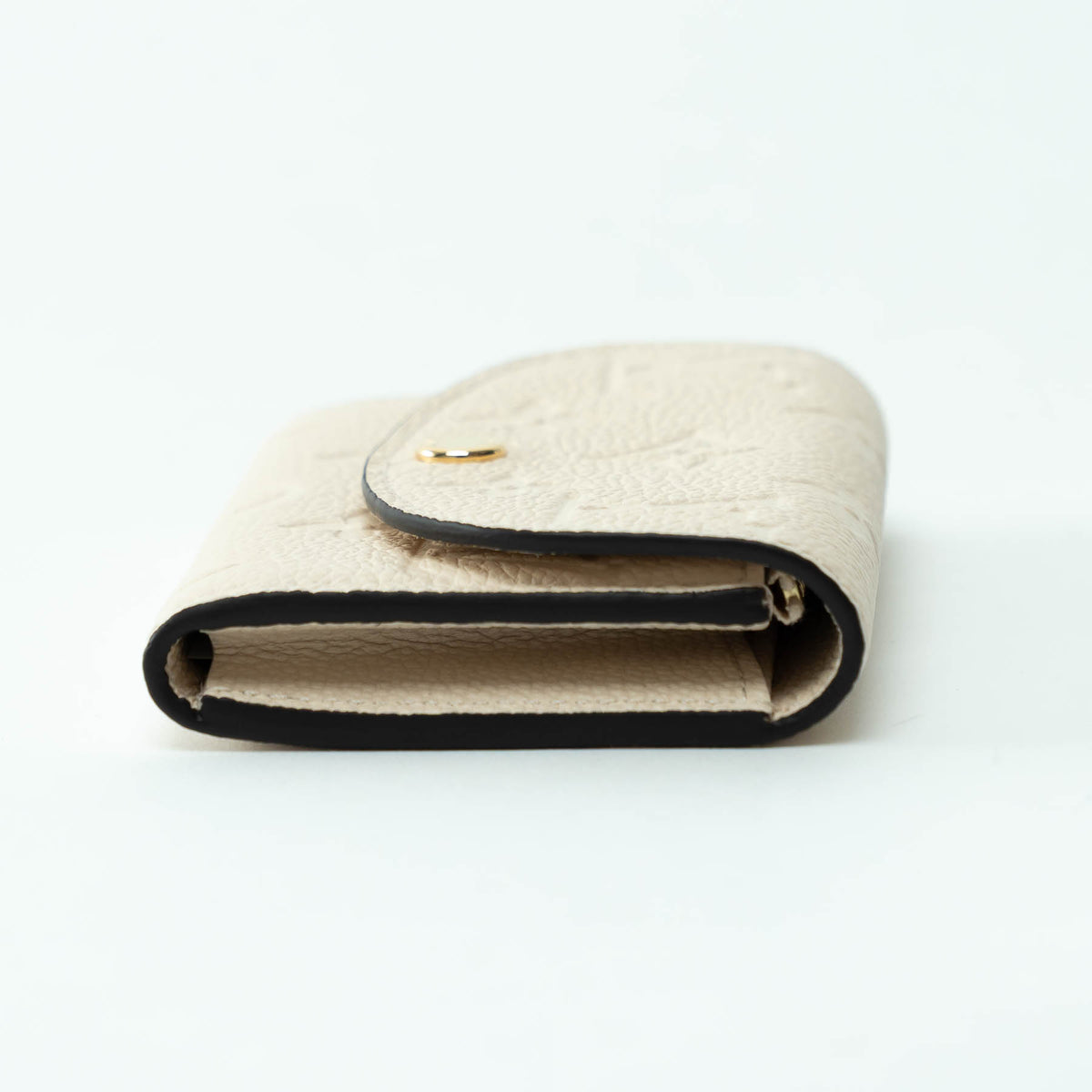 Louis Vuitton Ivory Embossed Monogram Leather Wallet