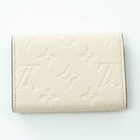Louis Vuitton Ivory Embossed Monogram Leather Wallet