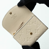 Louis Vuitton Ivory Embossed Monogram Leather Wallet