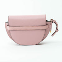 Loewe Pink Calfskin Leather Mini Gate Dual Bag